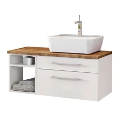 90 cm Bad Einrichtung Waschplatz - Enwicos (dreiteilig)