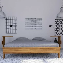 190 cm Bettanlage im Retro Design - Hardus (dreiteilig)