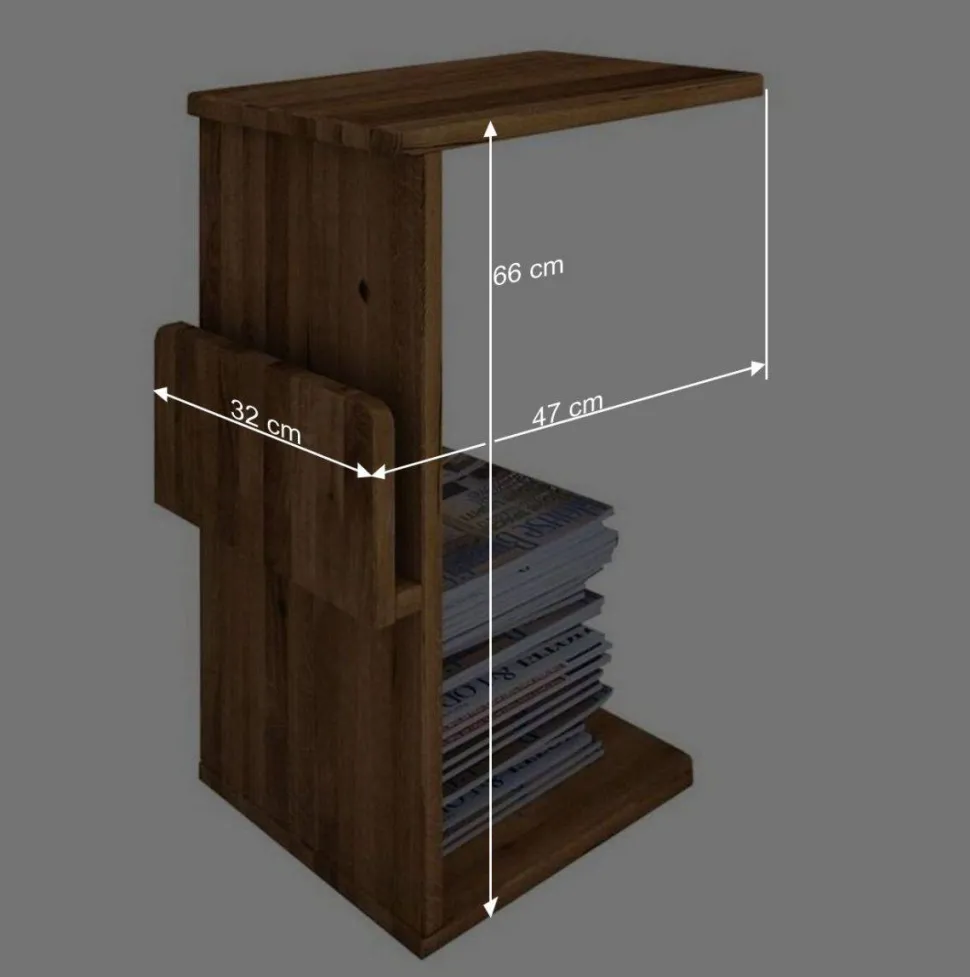 190 cm Bettanlage im Retro Design - Hardus (dreiteilig)