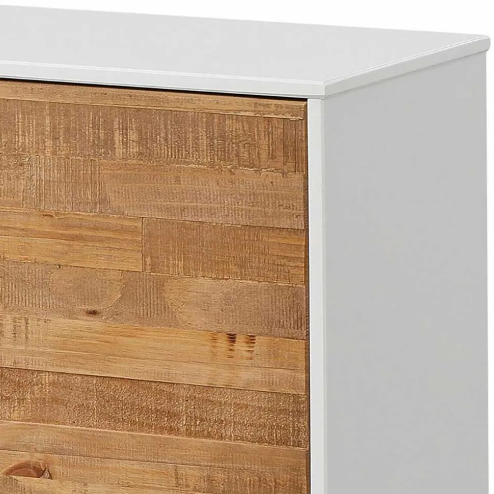 130 cm breite Kommode im Skandi Design - Slogdan