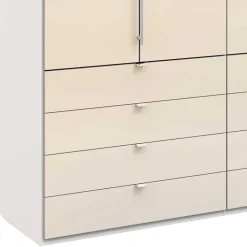 200 cm breiter Kleiderschrank mit acht Schubladen - Zidarie