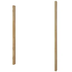 200 cm breiter Kleiderschrank 4-türig in Asteiche - Zamron