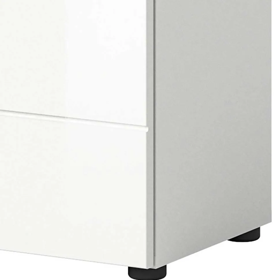 38 cm breiter Waschbeckenschrank in Weiß - Vitablos