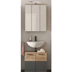 60 cm breiter Waschplatz fürs Bad - Depart (zweiteilig)