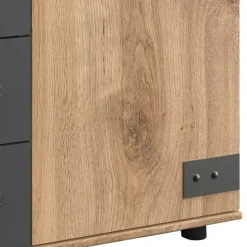 130 cm breites Sideboard in Plankeneiche NB - Enegal