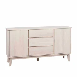 152 cm breites Sideboard in White Wash - Navassa