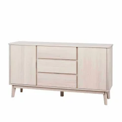 152 cm breites Sideboard in White Wash - Navassa