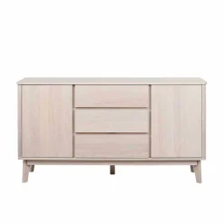 152 cm breites Sideboard in White Wash - Navassa