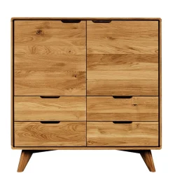 92 cm hohe Kombikommode aus Wildeiche - Eavy