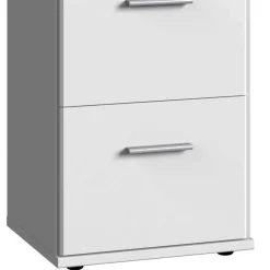 121 cm hohe Kommode mit Spiegel im Deckel - Liesca