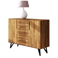 100 cm hohe Kommode mit vier Schubladen - Mandirov