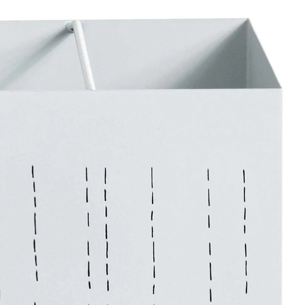 48 cm Hoher Schirmständer in Weiß - Morian