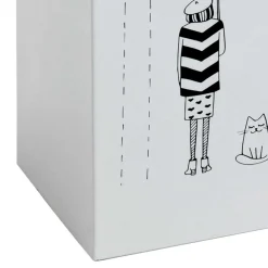 48 cm Hoher Schirmständer in Weiß - Morian