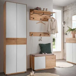 200 cm hoher Schuhschrank mit Doppeltür - Zonga