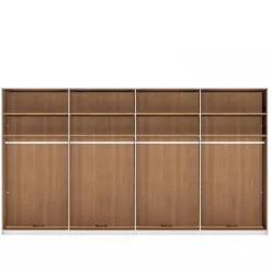 216 cm hoher XXL-Kleiderschrank in Erle - Murray