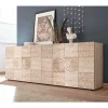 241 cm langes Sideboard in Eiche Sonoma Dekor - Bielvas