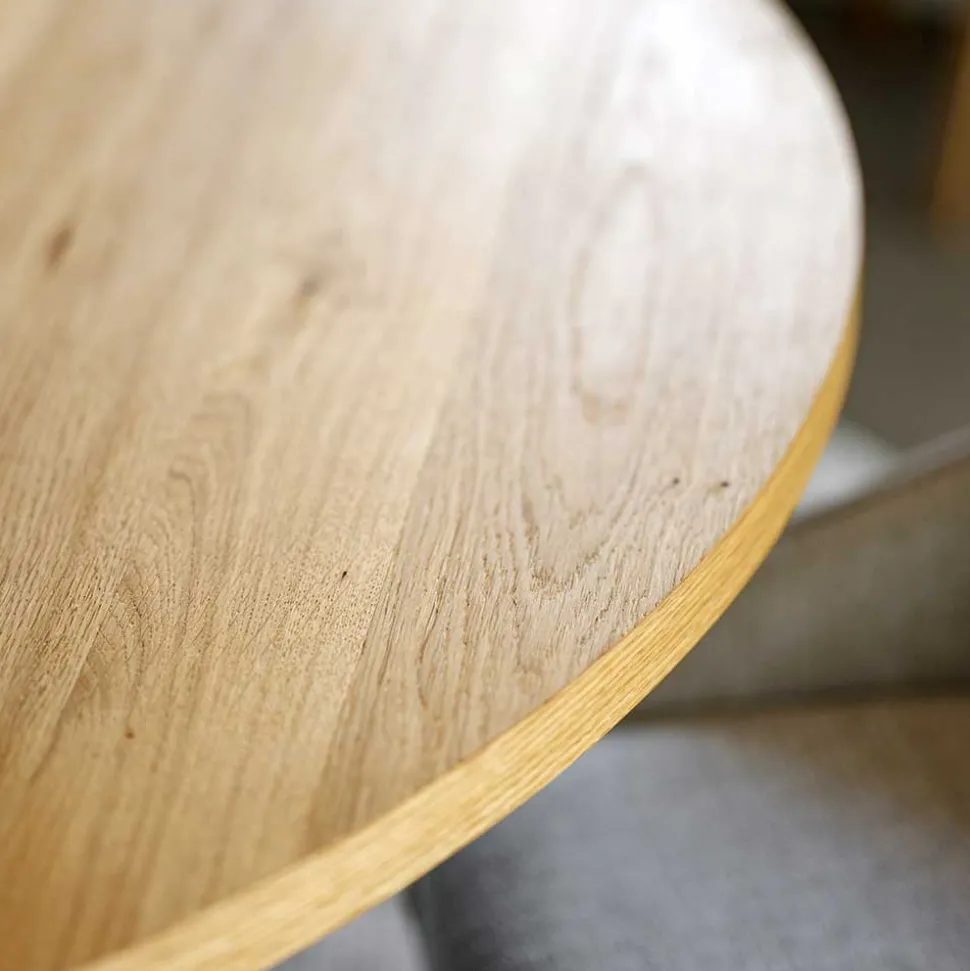 135 cm runder Esstisch in modernem Design - Mocima