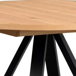 135 cm runder Esstisch in modernem Design - Mocima