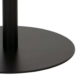 120 cm runder Tisch aus Mango Holz White Wash - Trois