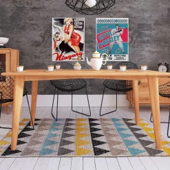 80 cm tiefer Kernbuche Esstisch geölt - Junola