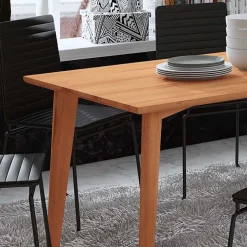 80 cm tiefer Kernbuche Esstisch geölt - Junola