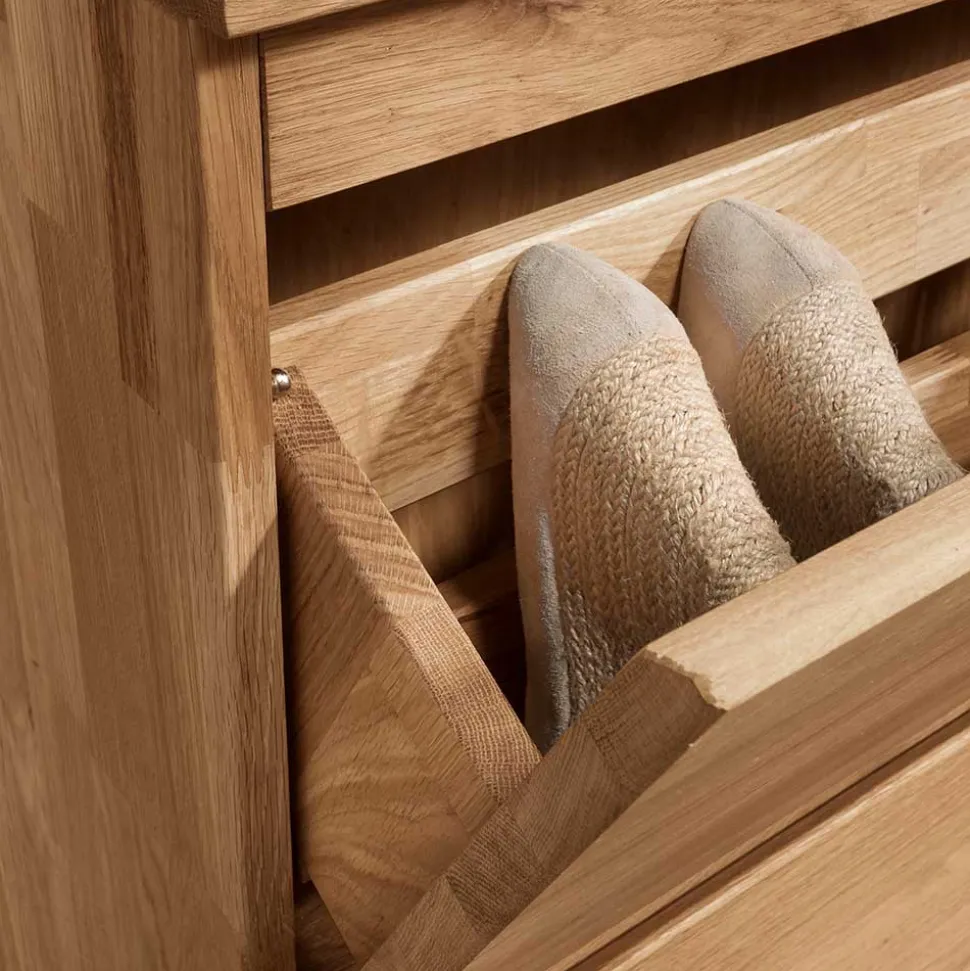 24 cm tiefer Wand Schuhschrank mit zwei Klappen - Sotunes