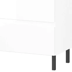 80 cm Waschbeckenschrank in Weiß Hochglanz - Loeesa