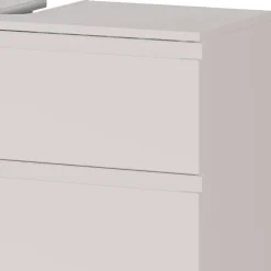 80 cm Waschbeckenschrank in Hellgrau - Dadra