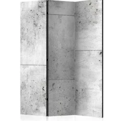 3 Elemente Paravent Sichtschutz Betonwand - Gremas