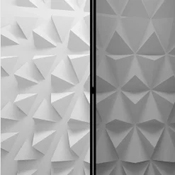 3 Elemente Raumteiler mit Druck Tetraeder - Joey