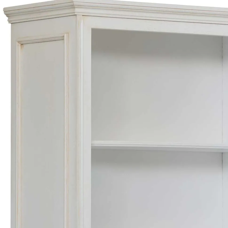 5 Fächer Regal in Antikweiß - Vicina