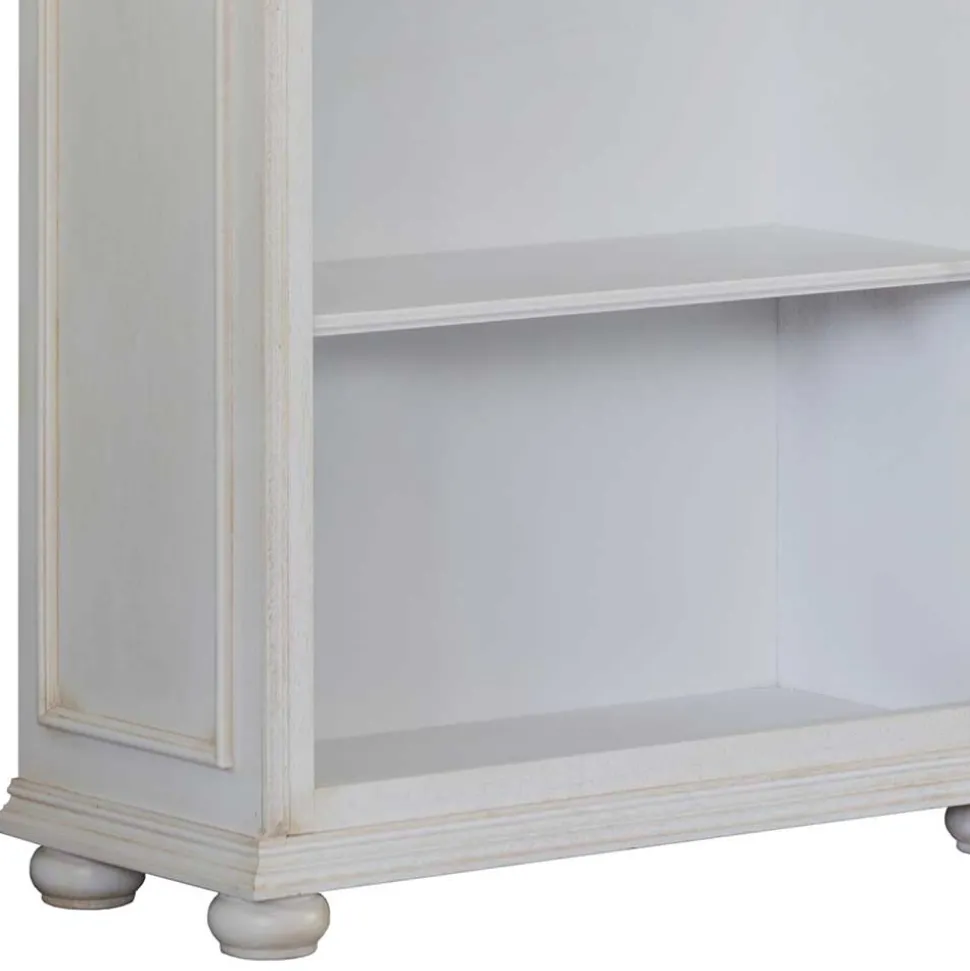 5 Fächer Regal in Antikweiß - Vicina