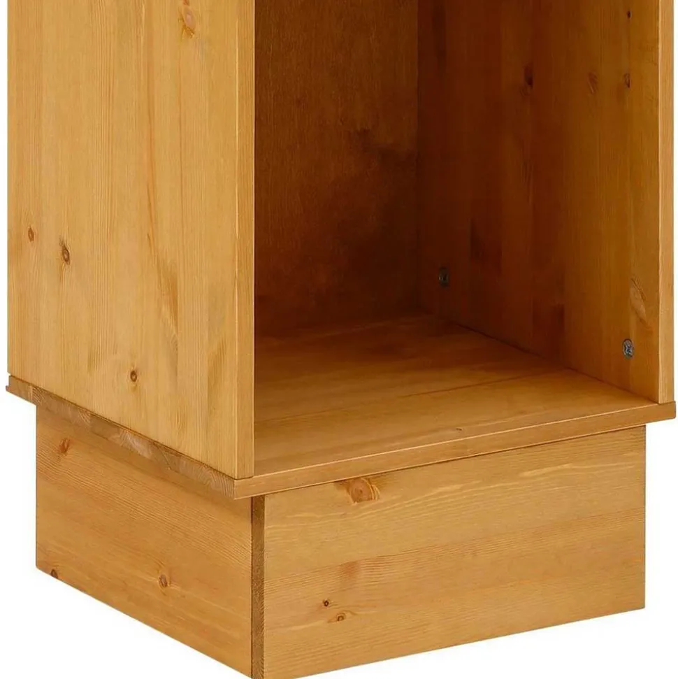 3 Fächer Standregal aus Kiefernholz - Fausanda