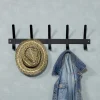 5 Haken Wand-Garderobe aus Stahl - Soera