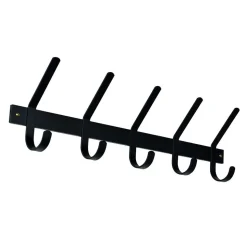 5 Haken Wand-Garderobe aus Stahl - Soera
