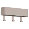 3 Haken Wandgarderobe in Taupe - Rouge