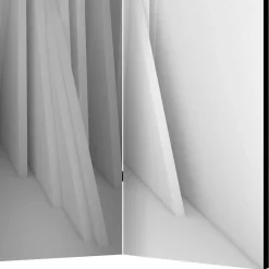 2,25 m breiter Paravent mit abstraktem Muster - Emrada