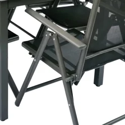 8 Personen Garten-Sitzgruppe Set - Micaelo (neunteilig)