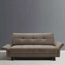 2 Personen Schlafcouch in Dunkelbraun - Jaxta