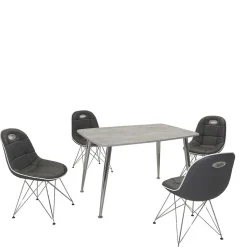 4 Personen Tischset modern - Exklusiva (fünfteilig)