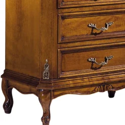 5 Schubladen Hochkommode im Italienischen Stil - Carlenna