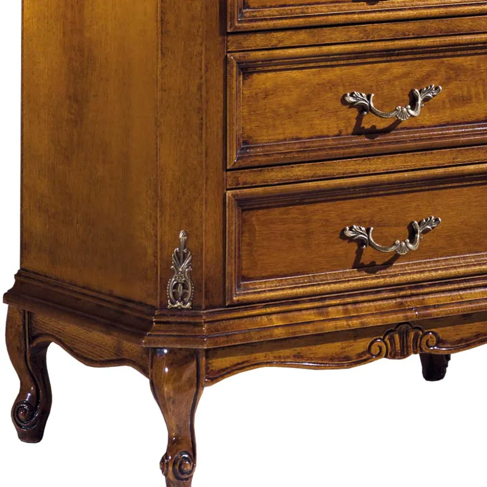 5 Schubladen Hochkommode im Italienischen Stil - Carlenna