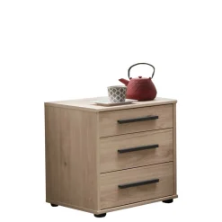 3 Schubladen Nachtschrank modern - Licruva