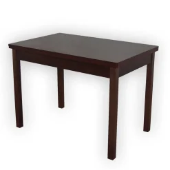 4 Stühle mit Tisch in Nussbaum - Sutra (fünfteilig)