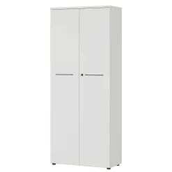 Abschließbarer Akten Büroschrank in Lichtgrau - Ofledio