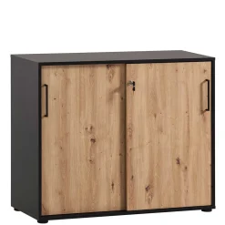 Abschließbarer Ordnerschrank mit Schiebetüren - Evasilica