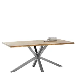 Akazie Tisch fürs Esszimmer mit Baumkante - Symonya