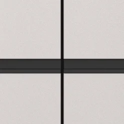 Aktenschrank in Hellgrau mit Schwarz - Great