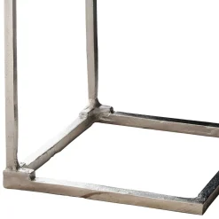 Alu Anstelltisch in Nickelfarben - Alagos