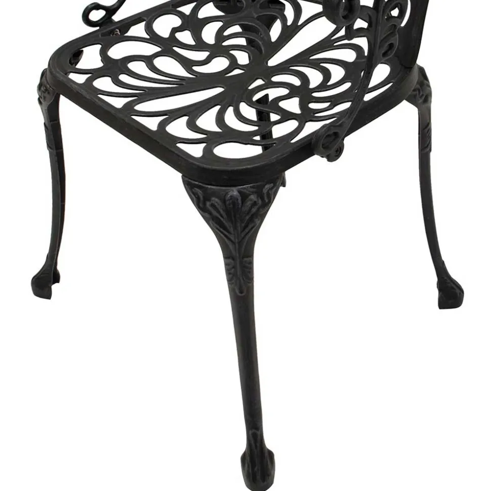 Aluguss Armlehnenstuhl für den Garten - Graziello